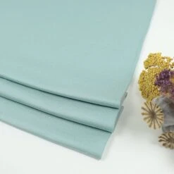 BASIC STRETCH JERSEY In Blue Mist Von Meet Milk