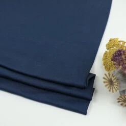 BASIC STRETCH JERSEY In Blueberry Von Meet Milk