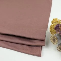 BASIC STRETCH JERSEY In Old Rose Von Meet Milk