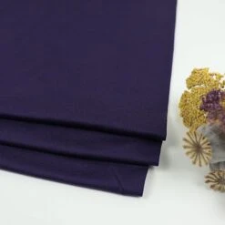 BASIC STRETCH JERSEY In Purple Night Von Meet Milk