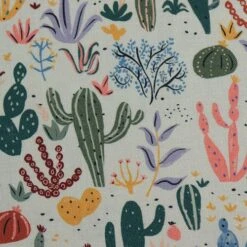 Bio Popeline Baumwollstoff Cacti And Succulents Aus Der Serie Arid Wilderness Von Cloud9 7 Bio Popeline Baumwollstoff Cacti And Succulents Aus Der Serie Arid Wilderness Von Cloud9 -Textile Fabrics Baumwollstoff Cacti and Succulents aus der 1767 2