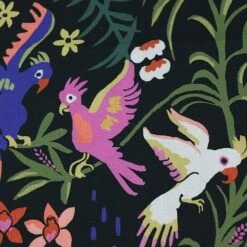 Bio Popeline Baumwollstoff Exuberant Cockatoos Aus Der Serie Garden Of Eden Von Cloud9 7 Bio Popeline Baumwollstoff Exuberant Cockatoos Aus Der Serie Garden Of Eden Von Cloud9 -Textile Fabrics Baumwollstoff Exuberant Cockatoos aus der Serie 1567 2