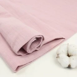 Bio Baumwollmusselin In Brombeer Von Stoffonkel