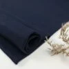 Bio Bündchen Gerippt Uni Indigo Night Von Mind The Maker -Textile Fabrics Bio Buendchen gerippt uni Indigo Night 1467 0