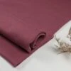 Bio Bündchen Gerippt Uni Rosewood Von Mind The Maker -Textile Fabrics Bio Buendchen gerippt uni Rosewood von 1617 0