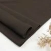 Bio Bündchen Gerippt Uni Umber Von Mind The Maker -Textile Fabrics Bio Buendchen gerippt uni Umber von 2106 0