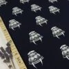 Bio Jersey Captain Walrus Navy Von Bloome Copenhagen -Textile Fabrics Bio Jersey Captain Walrus navy von 1255 0