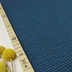 Bio Jersey Stoff Dotted Line Petrol Von Stoffonkel