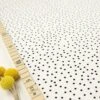 Bio Jersey Stoff Dotties Weiß Schwarz Von Stoffonkel -Textile Fabrics Bio Jersey Stoff Dotties weiss schwarz 545 0