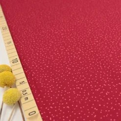 Bio Jersey Stoff Spotties Kirsch Von Stoffonkel