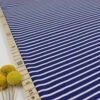 Bio Jersey Stoff Streifen Marineblau Ringeljersey Stoffonkel -Textile Fabrics Bio Jersey Stoff Streifen marineblau Ringeljersey 527 0