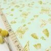 Bio Jersey Stoff Sweetly Sings Golden In Hellmint Von Art Gallery Fabrics -Textile Fabrics Bio Jersey Stoff Sweetly Sings Golden 875 0