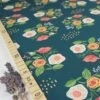 Bio Popeline Baumwollstoff Bouquet On Teal Von Monaluna 1 Bio Popeline Baumwollstoff Bouquet On Teal Von Monaluna -Textile Fabrics Bio Popeline Baumwollstoff Bouquet on Teal 1768 0