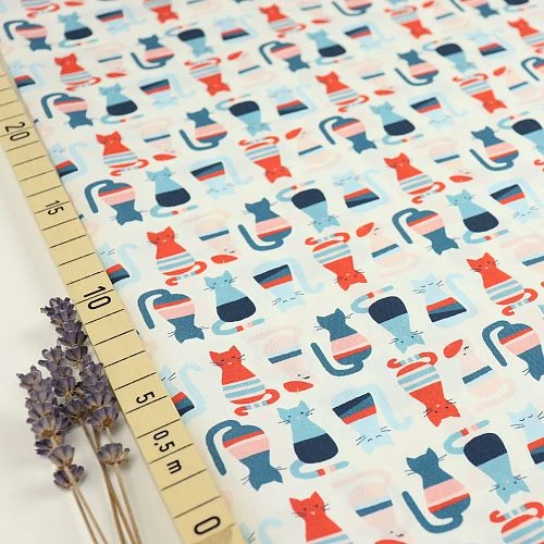 Bio Popeline Baumwollstoff Cool Cats Von Monaluna 3 Bio Popeline Baumwollstoff Cool Cats Von Monaluna