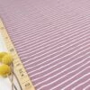 Bio Ringeljersey Stoff Good Vibes Stripes Woodrose Von Stoffonkel -Textile Fabrics Bio Ringeljersey Stoff Good Vibes Stripes 1750 0