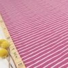 Bio Ringeljersey Stoff Good Vibes Stripes Holunder Von Stoffonkel -Textile Fabrics Bio Ringeljersey Stoff Good Vibes Stripes 1756 0
