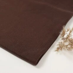 Bio Selanik Strick Uni Schoko Von Stoffonkel