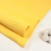 Bio Triple Gauze Uni In Yellow Von Verhees -Textile Fabrics Bio Triple Gauze uni in yellow 2177 0