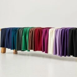 Neva 2x1 Lyocell Bündchen Gerippt In Pond Von Meet MILK -Textile Fabrics Buendchen gerippt in Pond von Meet 2229 3