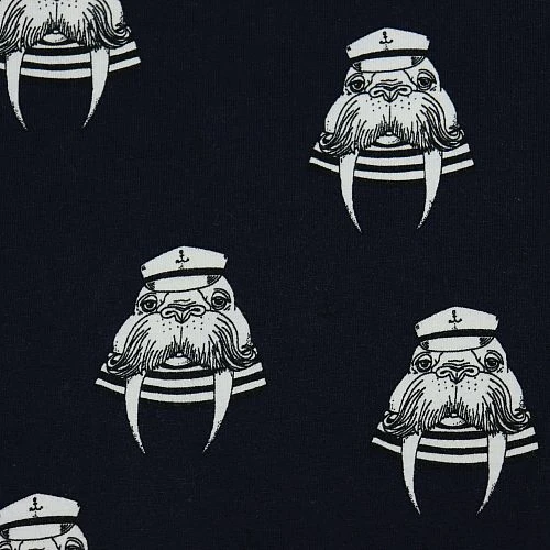 Bio Jersey Captain Walrus Navy Von Bloome Copenhagen 5 Bio Jersey Captain Walrus Navy Von Bloome Copenhagen – Bild 3