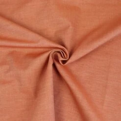 Bio Chambray Uni Roux Von Amandine Cha -Textile Fabrics Chambray uni Roux von Amandine Cha 1456 1