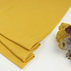 FINE RIB JERSEY In Amber Von Meet Milk