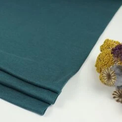 FINE RIB JERSEY In Emerald Von Meet Milk