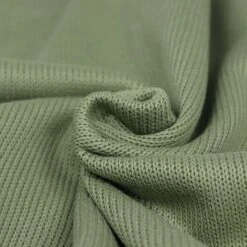 Textile Fabrics -Textile Fabrics Interlock Strick uni Salbei Bio 1502 1