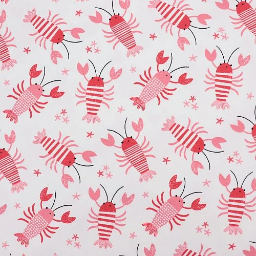 Bio Jersey Motiv Lobster Rot Von Stoffonkel 4 Bio Jersey Motiv Lobster Rot Von Stoffonkel – Bild 2