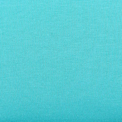 Bio Jersey Stoff Uni Helltürkis 4 Bio Jersey Stoff Uni Helltürkis – Bild 2