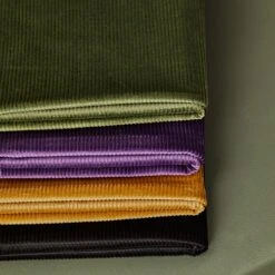 Bio Genuacord Organic Kora Corduroy Von Mind The Maker In Dry Mustard -Textile Fabrics Kora Corduroy von Mind the Maker 1943 3