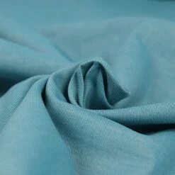 Bio Chambray Uni Lagunen Grün Von Amandine Cha -Textile Fabrics Lagunen gruen von Amandine Cha Bio 1350 3