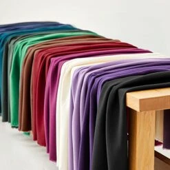 Neva 2x1 Lyocell Bündchen Gerippt In Black Von Meet MILK -Textile Fabrics Lyocell Buendchen gerippt in Black von 2233 2