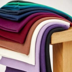 Neva 2x1 Lyocell Bündchen Gerippt In Pond Von Meet MILK -Textile Fabrics Lyocell Buendchen gerippt in Pond von 2229 2