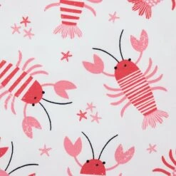 Bio Jersey Motiv Lobster Rot Von Stoffonkel 7 Bio Jersey Motiv Lobster Rot Von Stoffonkel -Textile Fabrics Motiv Lobster rot von Stoffonkel Bio 1607 2