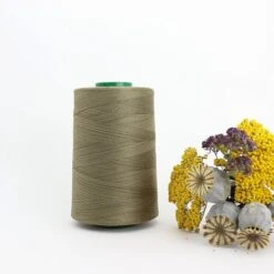 Nähgarn Elchbraun 100% Bio Baumwolle Scanfil 5000m Kone