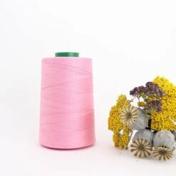 Nähgarn Hellrosa 100% Bio Baumwolle Scanfil 5000m Kone