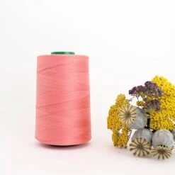 Nähgarn Lachs 100% Bio Baumwolle Scanfil 5000m Kone