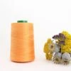 Nähgarn Orange 100% Bio Baumwolle Scanfil 5000m Kone -Textile Fabrics Naehgarn Orange 100 Bio Baumwolle Scanfil 987 0