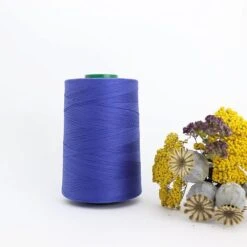 Nähgarn Ozeanblau 100% Bio Baumwolle Scanfil 5000m Kone