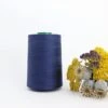 Nähgarn Saphirblau 100% Bio Baumwolle Scanfil 5000m Kone