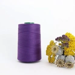 Nähgarn Violett 100% Bio Baumwolle Scanfil 5000m Kone