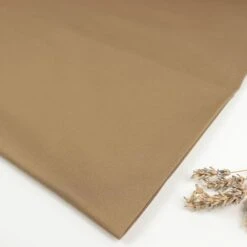 ORGANIC COTTON STRETCH TWILL In Camel Von Mind The MAKER