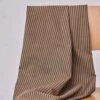 ORGANIC STRIPE COTTON In Indigo Night/Camel Von Mind The MAKER -Textile Fabrics ORGANIC STRIPE COTTON in Indigo Night 2355 0