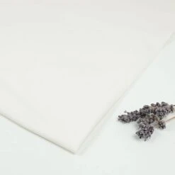 Organic Single Stretch Jersey In Creamy White Von Mind The MAKER