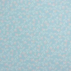 Bio Popeline Baumwollstoff Floret Blue Von Monaluna -Textile Fabrics Popeline Baumwollstoff Floret Blue von Monaluna 1775 1
