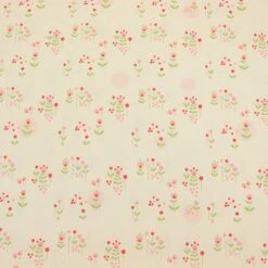 Bio Popeline Baumwollstoff Modern Meadow Ivory Von Monaluna -Textile Fabrics Popeline Baumwollstoff Modern Meadow Ivory von 1900 1