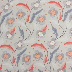 Textile Fabrics -Textile Fabrics Popeline Baumwollstoff Rise Up Ivory aus 1761 1