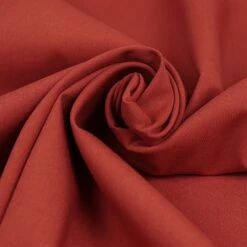 Uni Bio Popeline Candy Cotton In Brique Von Verhees -Textile Fabrics Popeline Candy Cotton in Brique von 2153 2