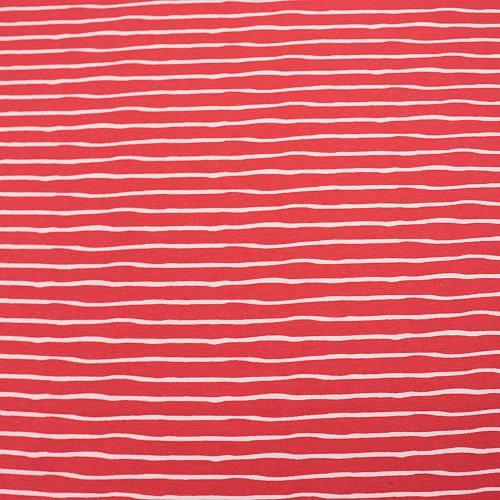 Bio Ringeljersey Stoff Good Vibes Stripes Poppy Von Stoffonkel 4 Bio Ringeljersey Stoff Good Vibes Stripes Poppy Von Stoffonkel – Bild 2